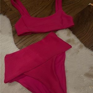 L space high waisted bikini